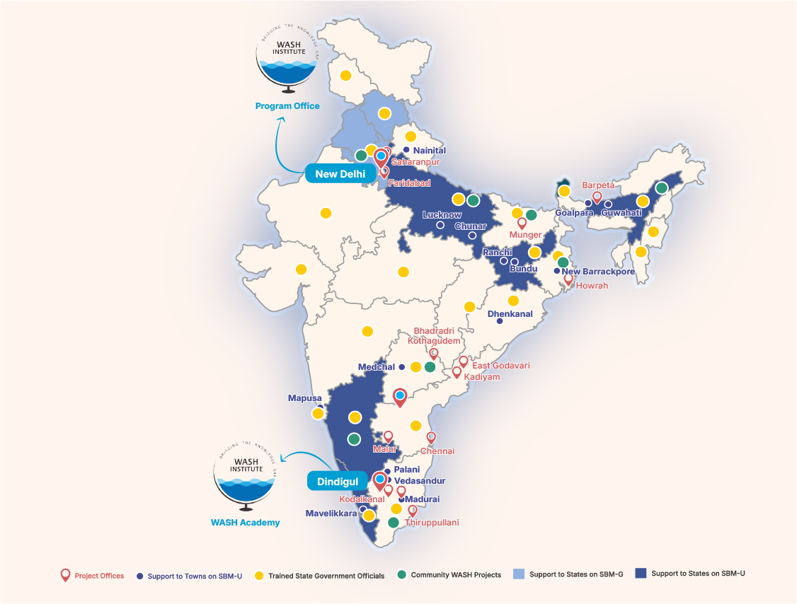 WASHi across India